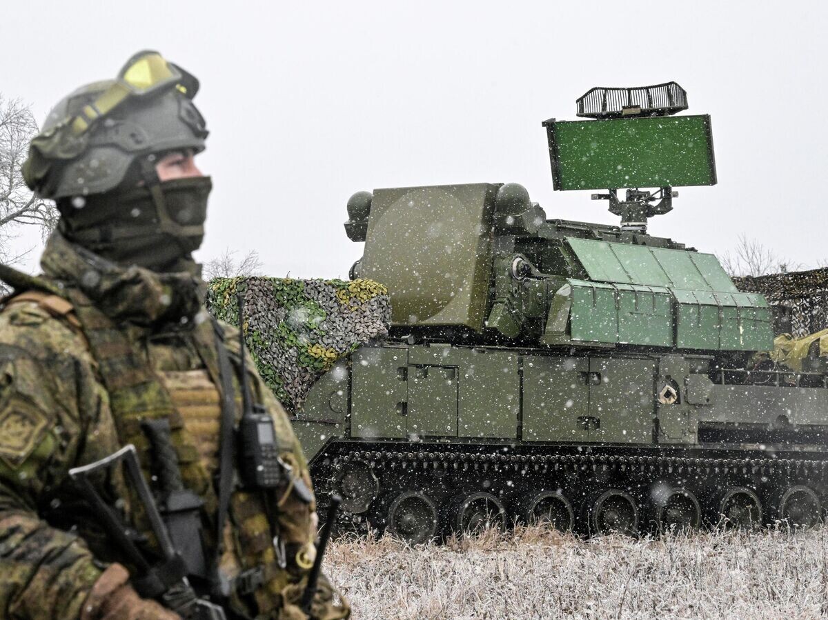    Боевое дежурство расчета ЗРК "Тор" в зоне СВО | © РИА Новости / Евгений Биятов
