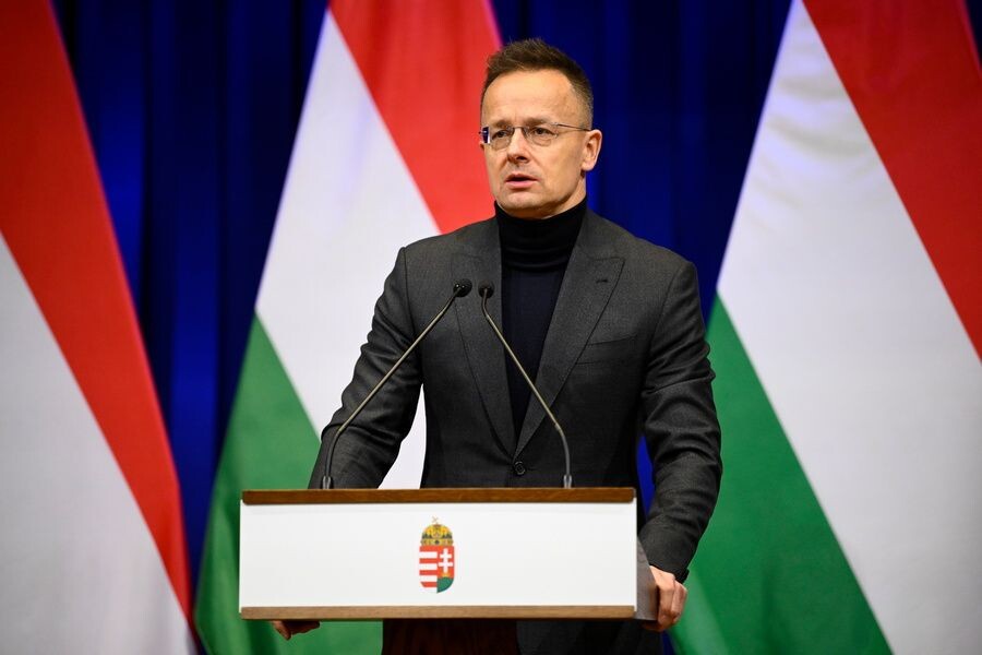    Министр иностранных дел и внешнеэкономических связей Венгрии Петер Сийярто / Источник: © BOGLARKA BODNAR/EPA/ТАСС