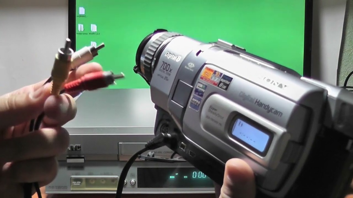 Оцифровка VHS с помощью метода сквозного цифрования.