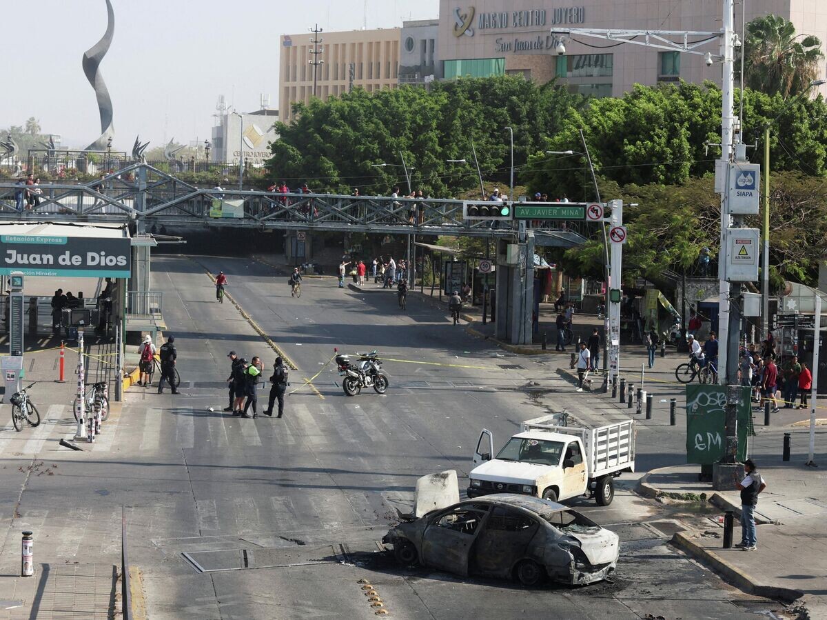    Беспорядки в Мексике после убийства наркобарона Эль Менчо | © REUTERS / Michelle Freyria