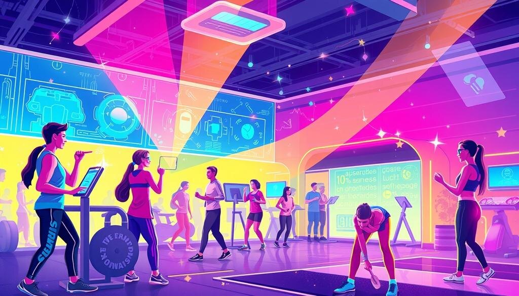    Визуализация цифровизации в фитнес-индустрии