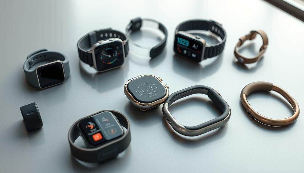    Разнообразие носимых фитнес-устройств
