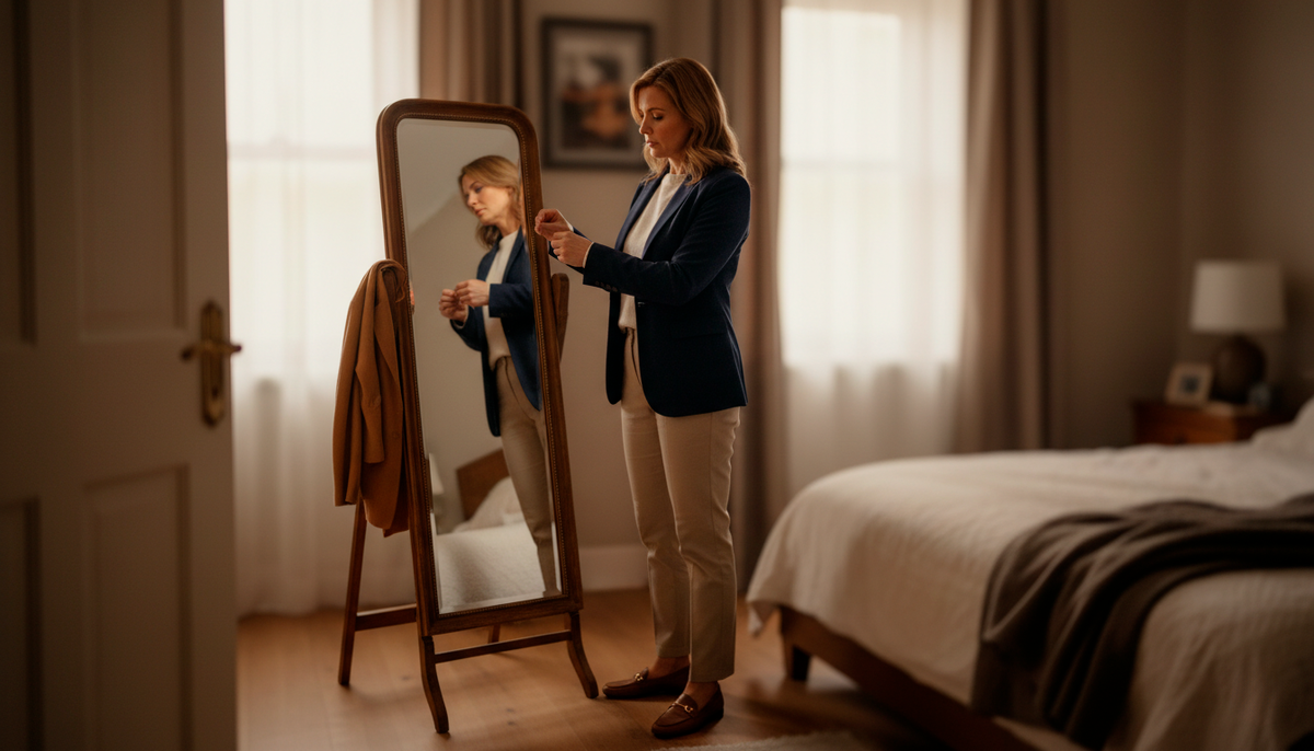 Перед зеркалом. Пять минут до выхода. Знакомо?