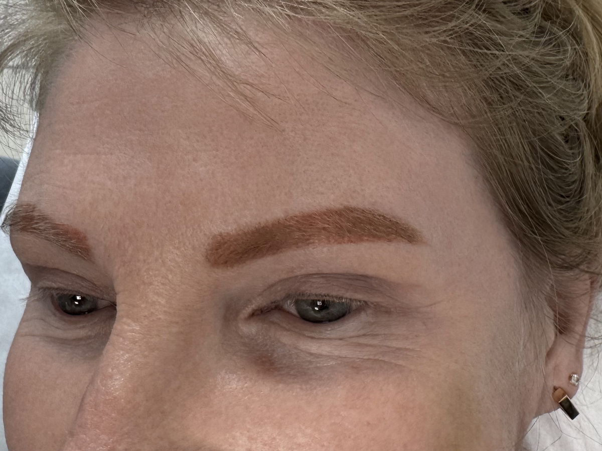 Инверсия в красный цвет, после лазера