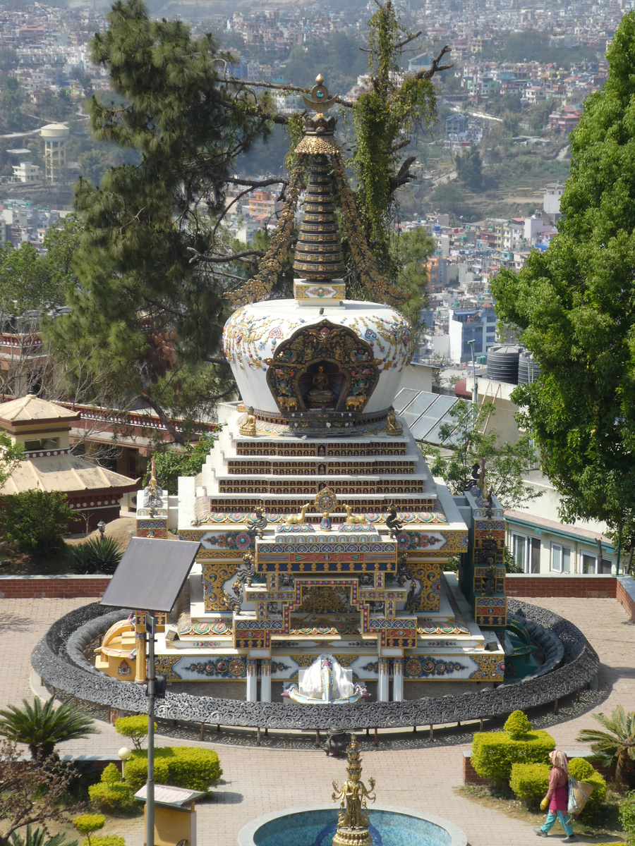 Ступа ламы Кончога в монастыре Копан. Фото автора.