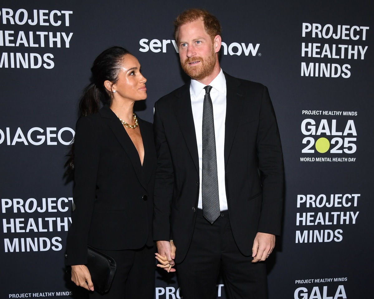    Принц Гарри и Меган Маркл.