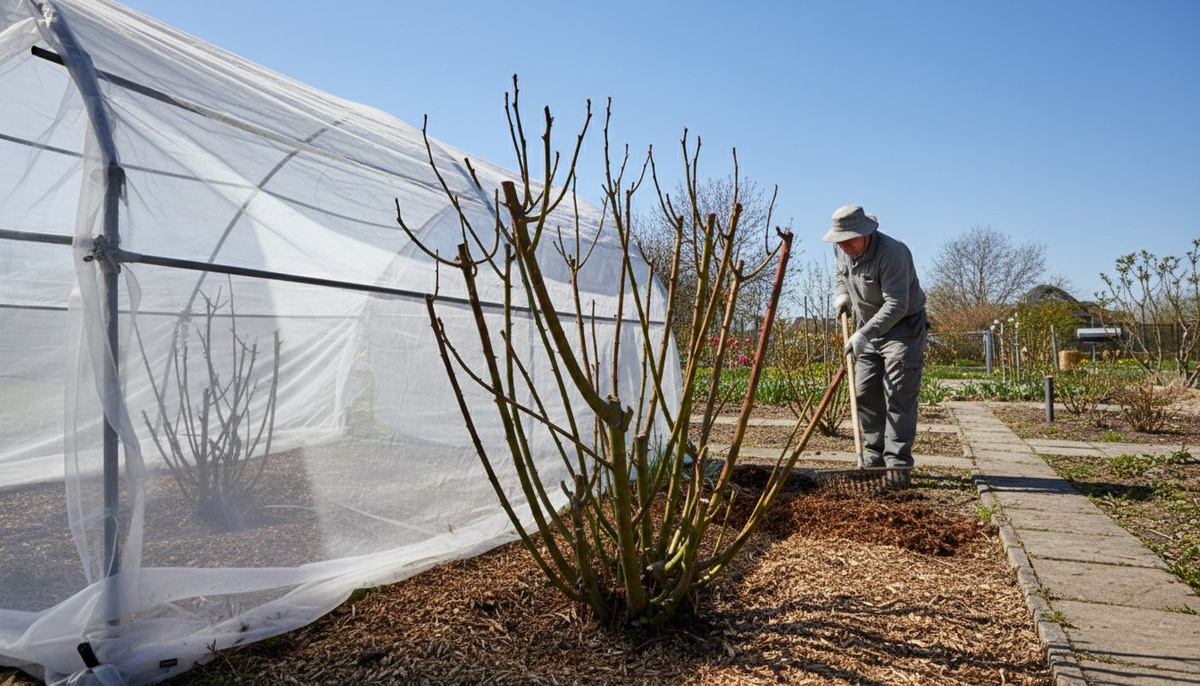 Розы открыты и притенены — защищаю от солнечных ожогов первую неделю