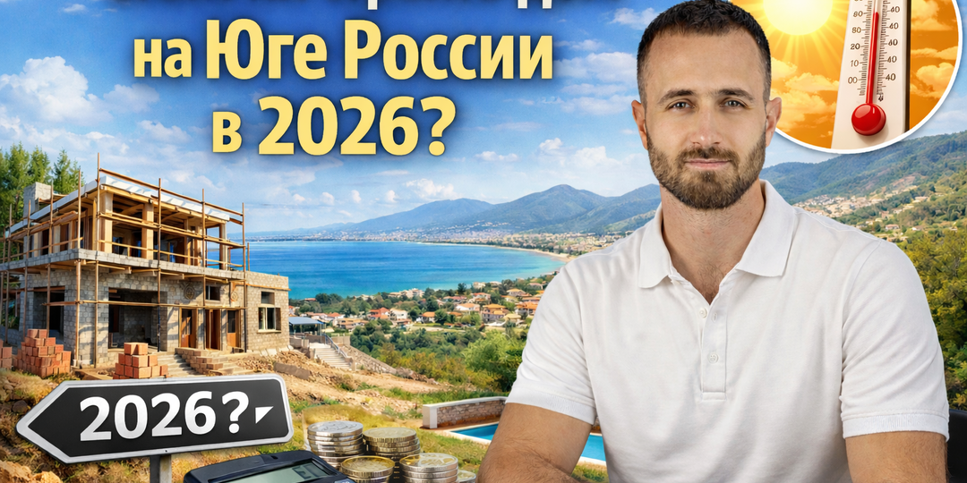 Стоит ли строить дом на Юге России в 2026 году или лучше подождать?