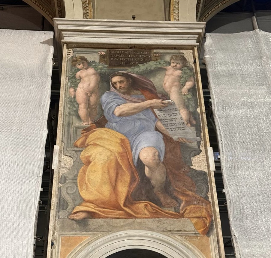 Рафаэль Санти. Пророк Исайя в Базилике святого Августина