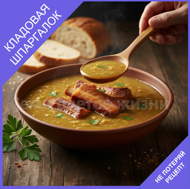 Суп из гороховых брикетов