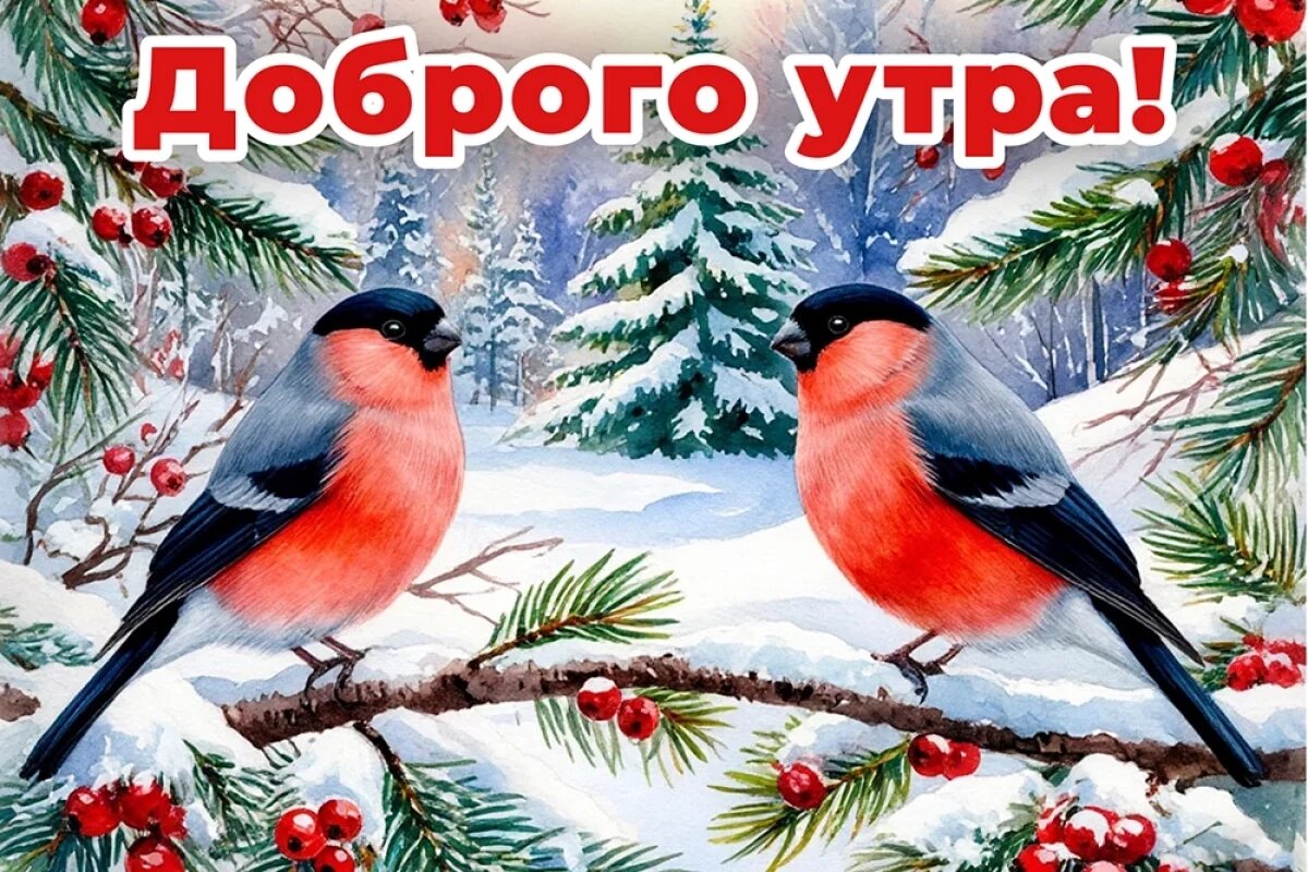    Новые открытки «Доброе утро».