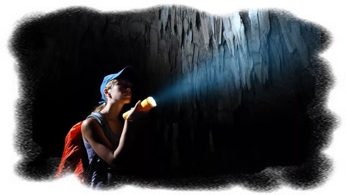 Душа — пещера с разными чудовищами-страстями, которые нужно найти и обезвредить с помощью покаяния и Божией помощи...