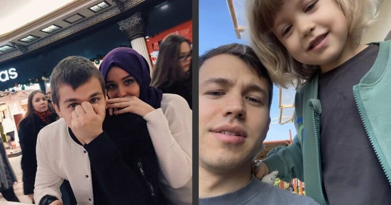    Сергей Романович со своей супругой.