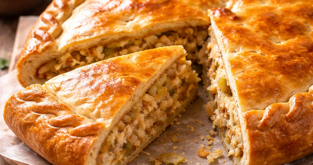 Румяный постный пирог с капустой: простой рецепт, который получится у каждой