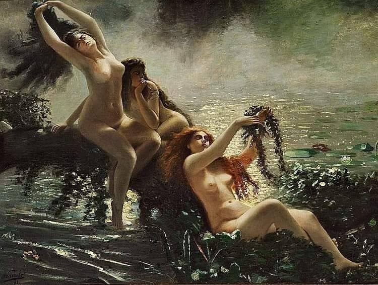 "Русалки" 1879 г. Константин Маковский