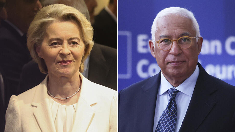     Politico: фон дер Ляйен и Кошта рискуют приехать в Киев с пустыми руками Raad Adayleh/AP/TASS, Omar Havana/AP/TASS