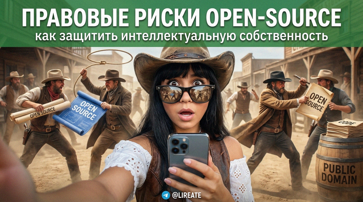    Обзор правовых рисков, связанных с использованием open-source программного обеспечения. Лирейт