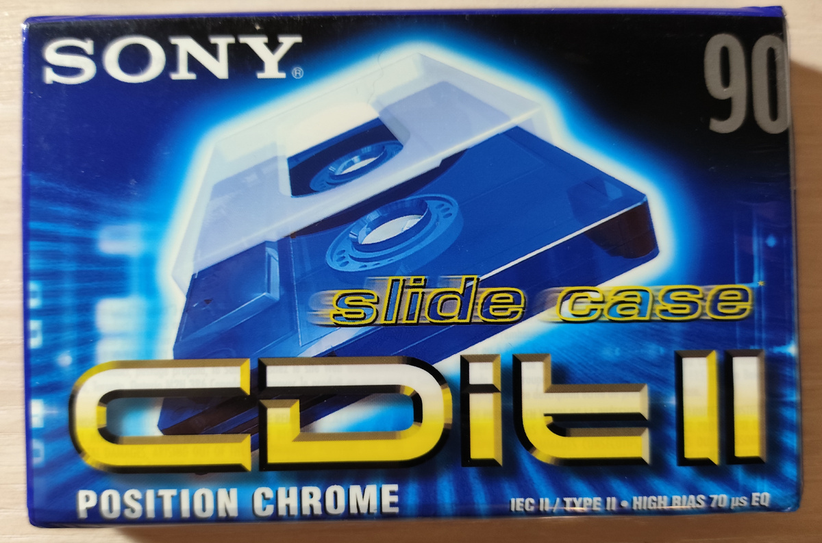 SONY CDit II 90 в запечатке