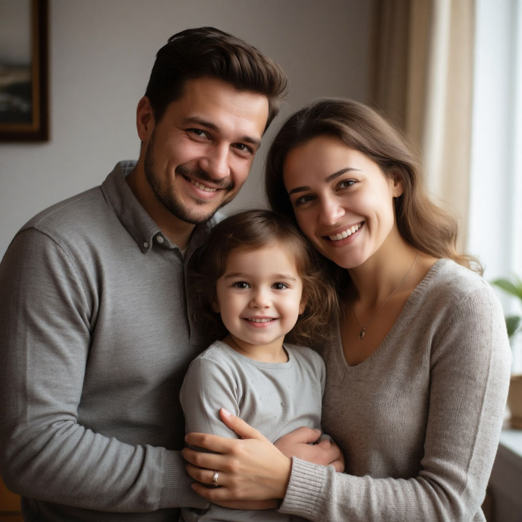 Обычная семья