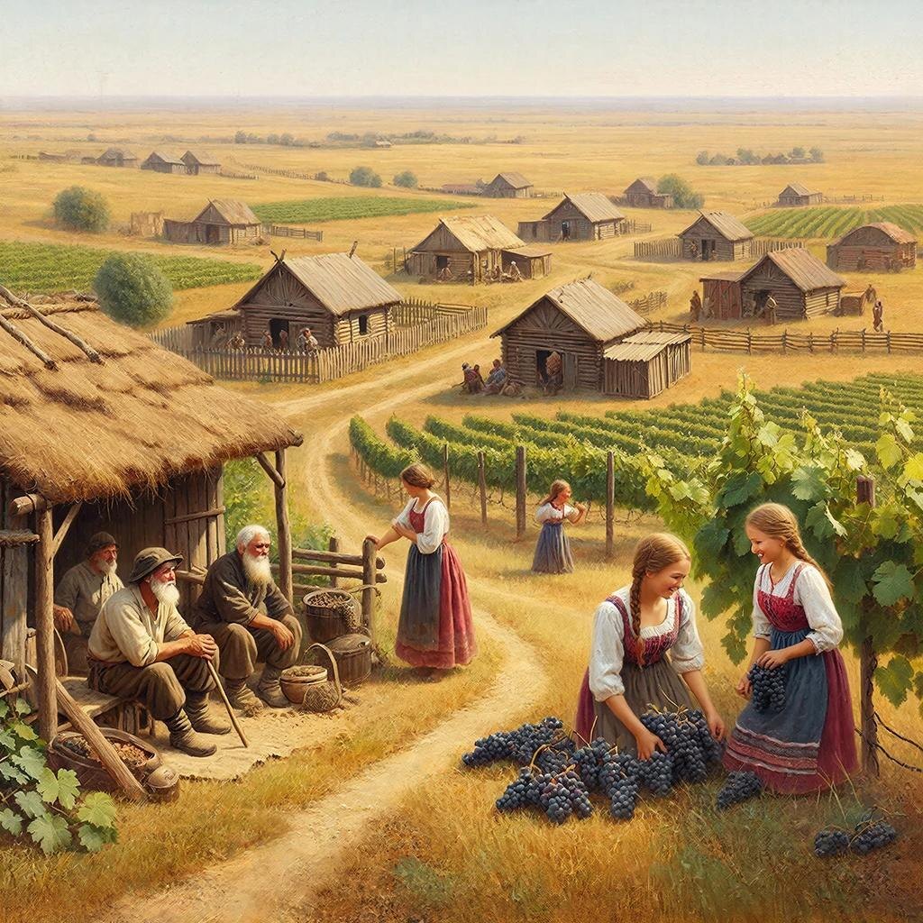 Так видит ИИ донские станицы 
