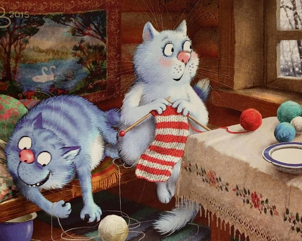 очаровательные коты Рины Зенюк