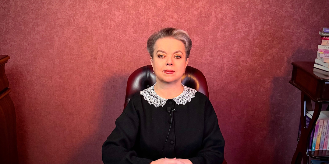 Сказка про то, как женщина вязала шарфик