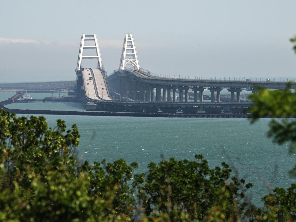    Крымский мост в Керчи© РИА Новости . Константин Михальчевский