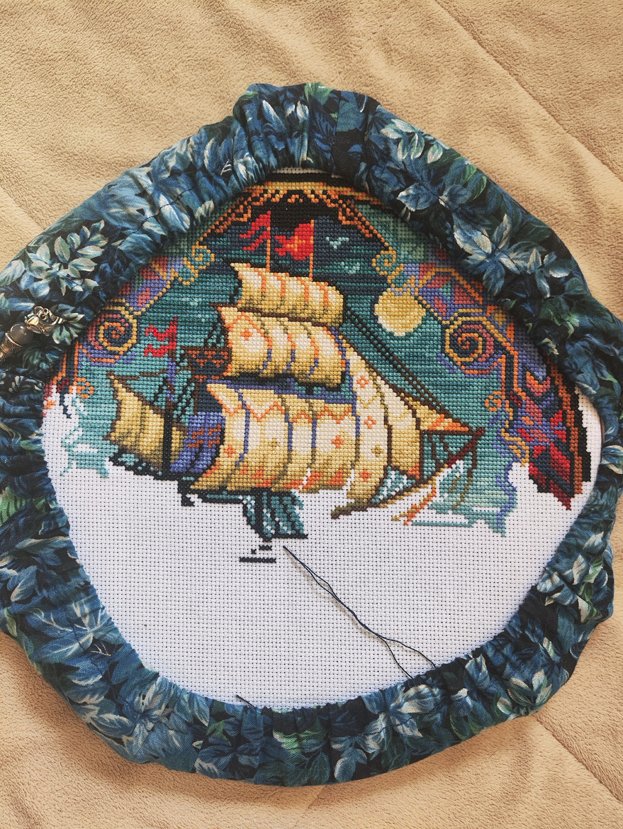 Мир вышивки - Корабль