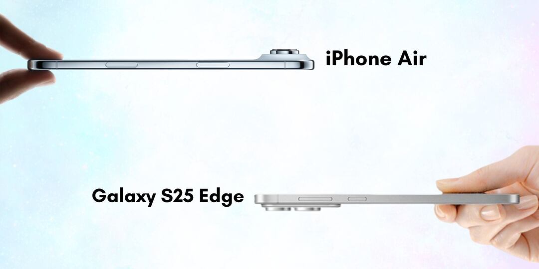 iPhone Air vs Samsung S25 Edge — битва ультратонких флагманов: кто кого?