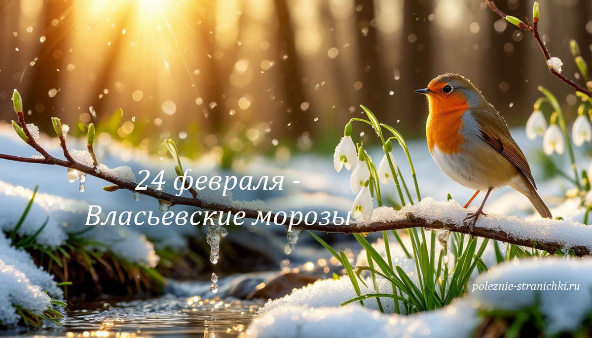 24 февраля — Власьевские морозы: народные приметы, традиции и что нельзя делать