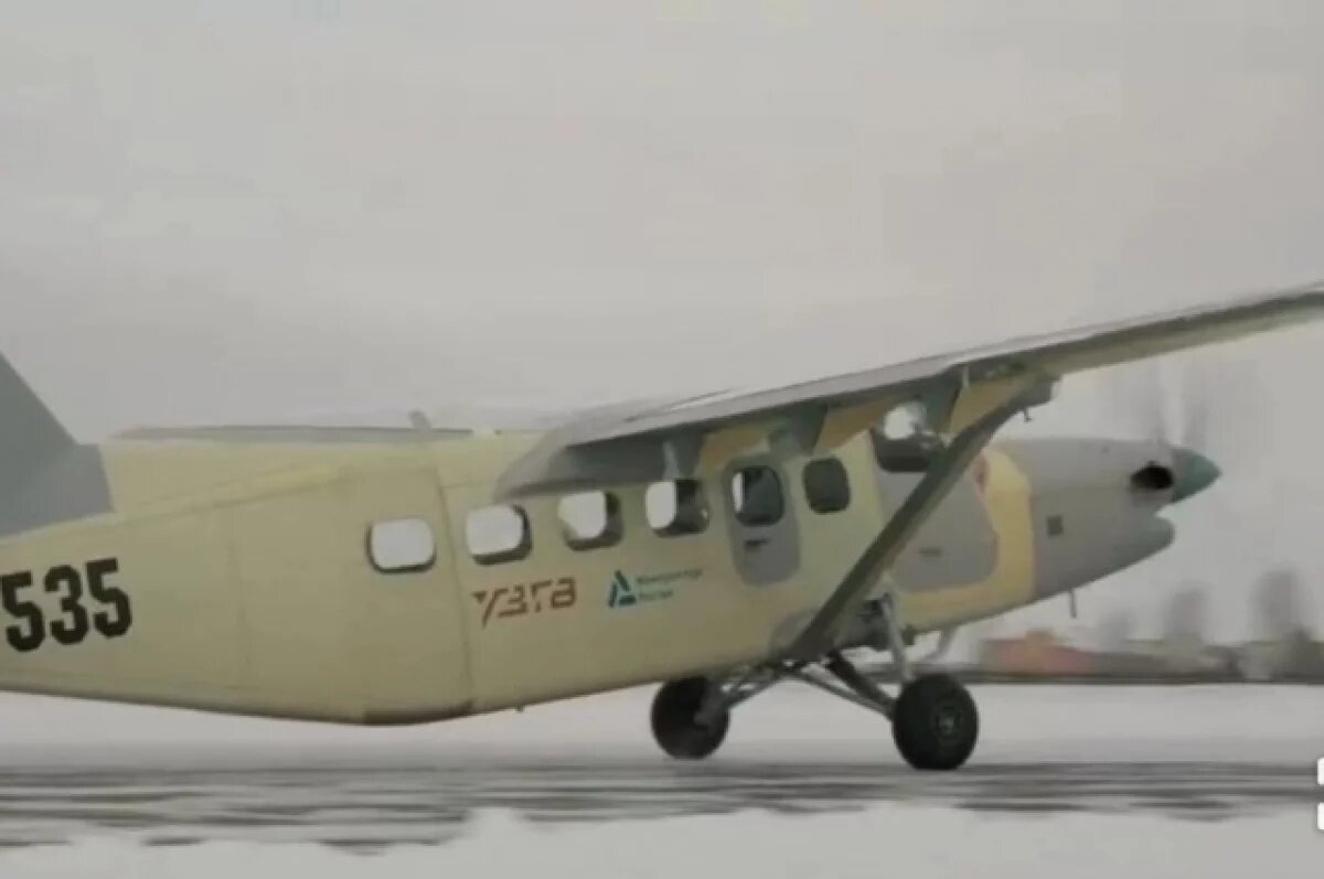    Новый образец самолета «Байкал» с двигателем ВК-800 совершил первый полет