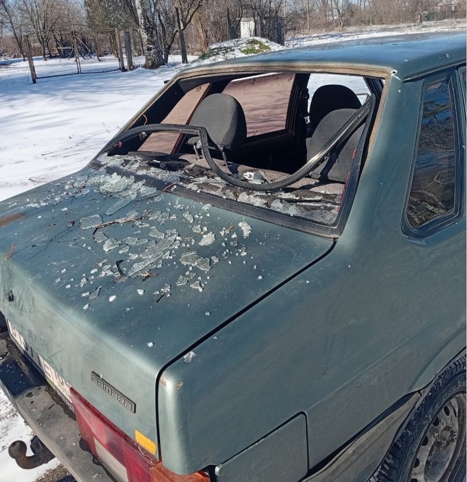    Украинские дроны охотятся на гражданские машины Фото: ТГ-канал Руслана Хоменко