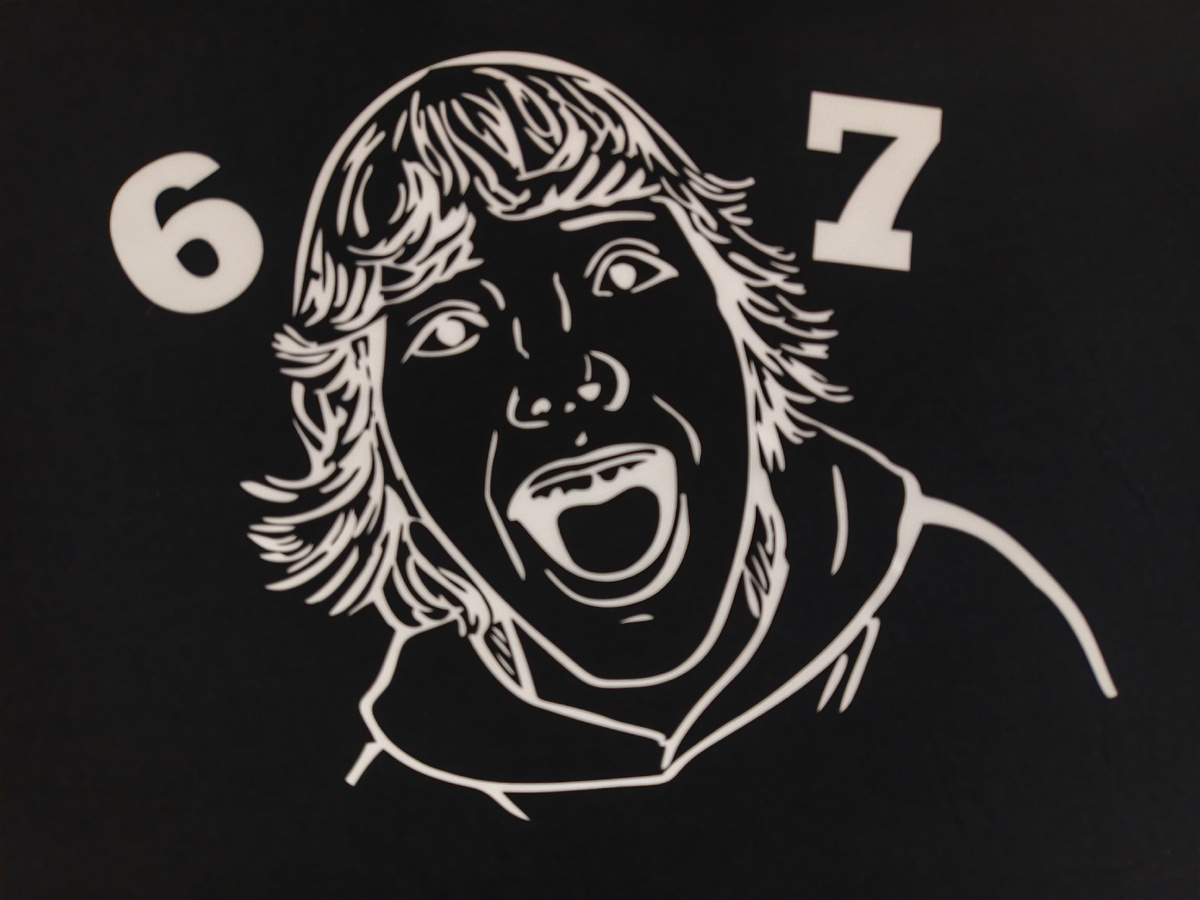 Есть у нас один любитель дурацкой фразы "six seven" 