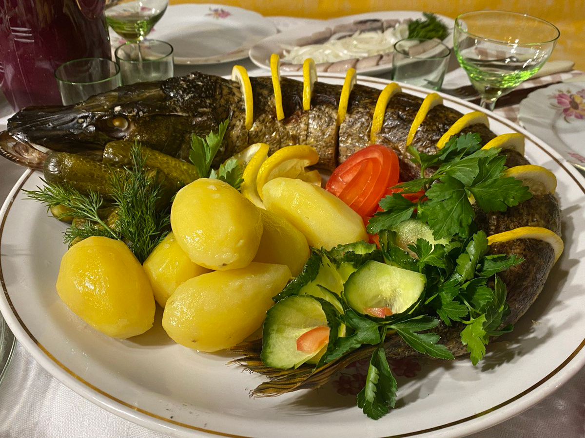 Фаршированная щука