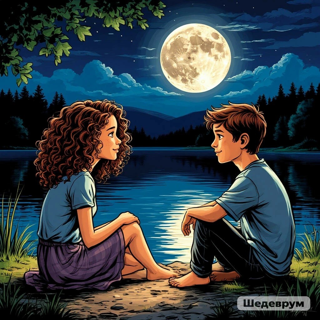 Создано в шедеврум 