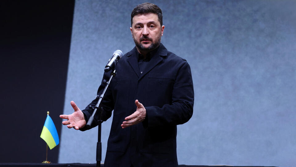     Зеленский признался, что два года жил в бункере REUTERS/Thilo Schmuelgen