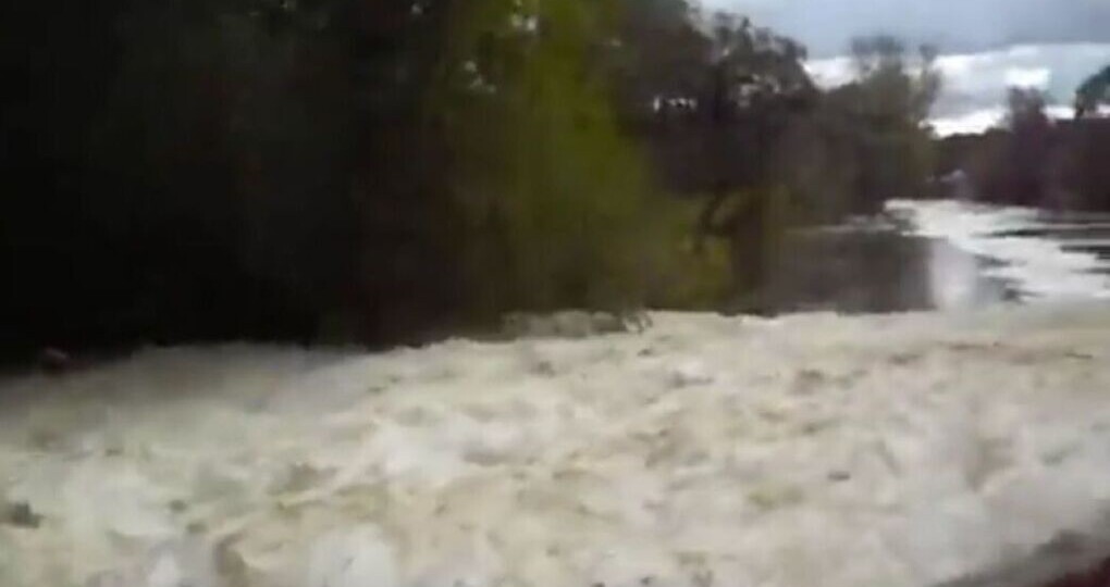 Река Каменка снова в коричневой пене