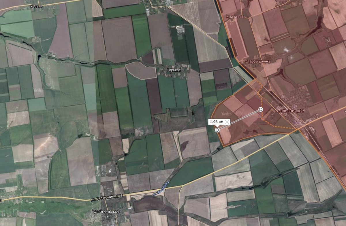    За сутки армия России освободила почти 9 квадратных километров