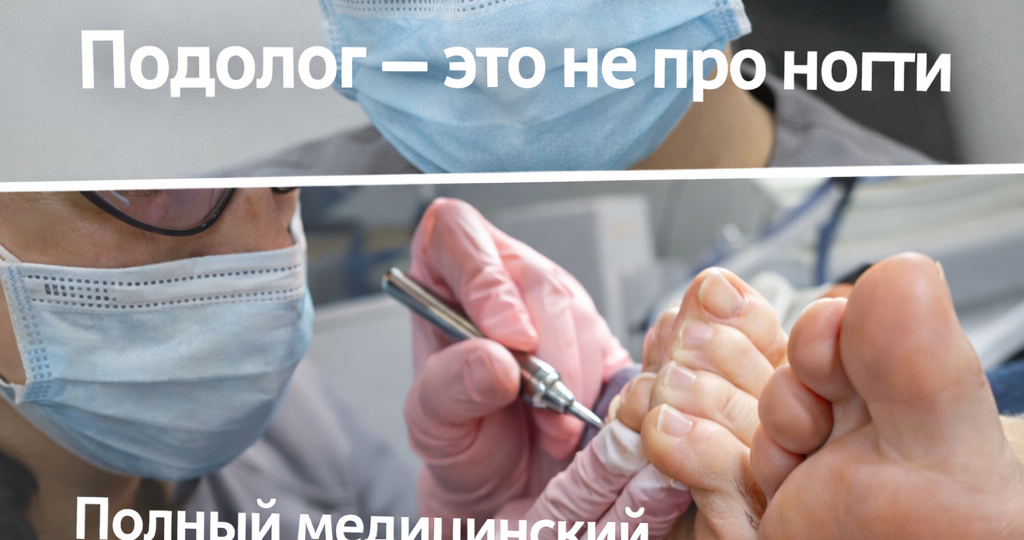 Почему подолог — это не про педикюр?