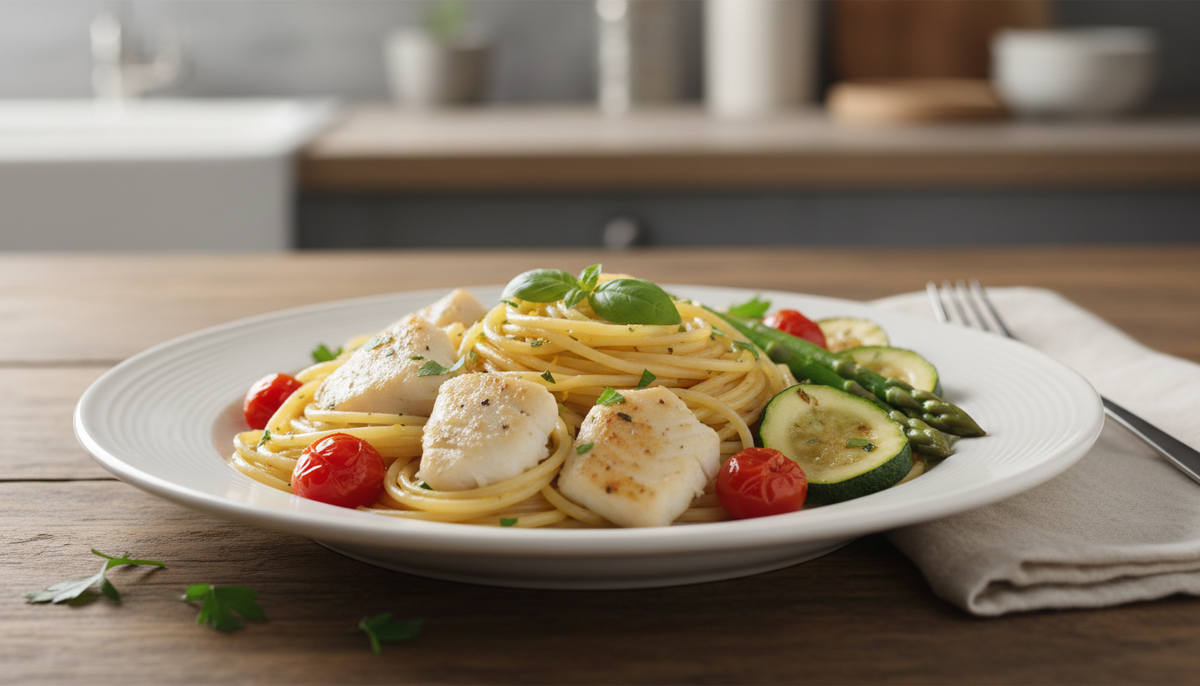 Результат эксперимента на тарелке — выглядит аппетитно, если не знать итоговую стоимость