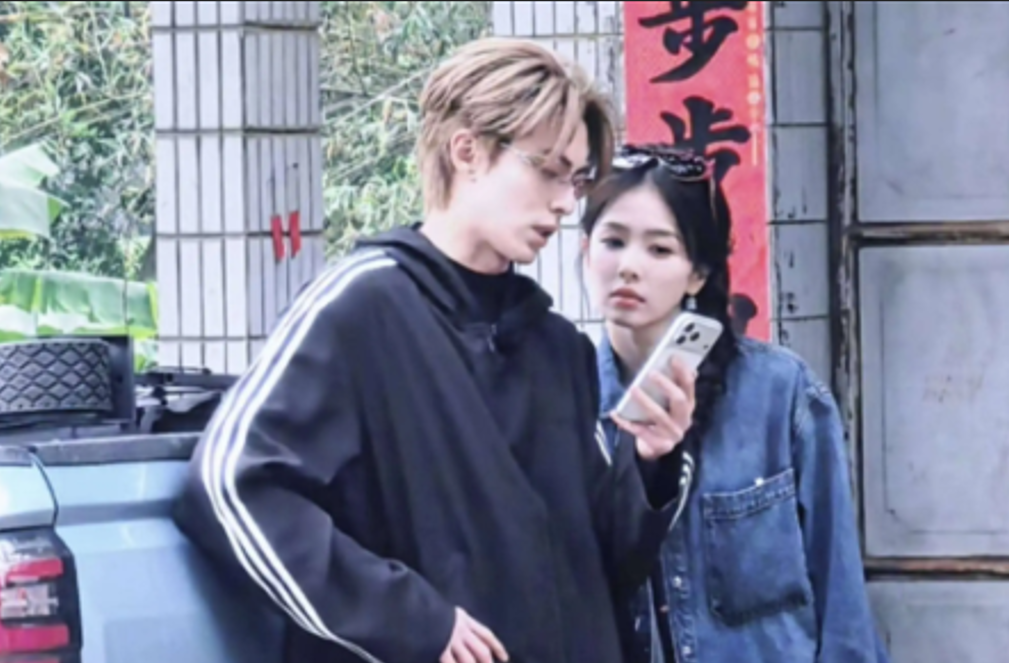 Китайский актер Ван Хэди и актриса Бай Лу.