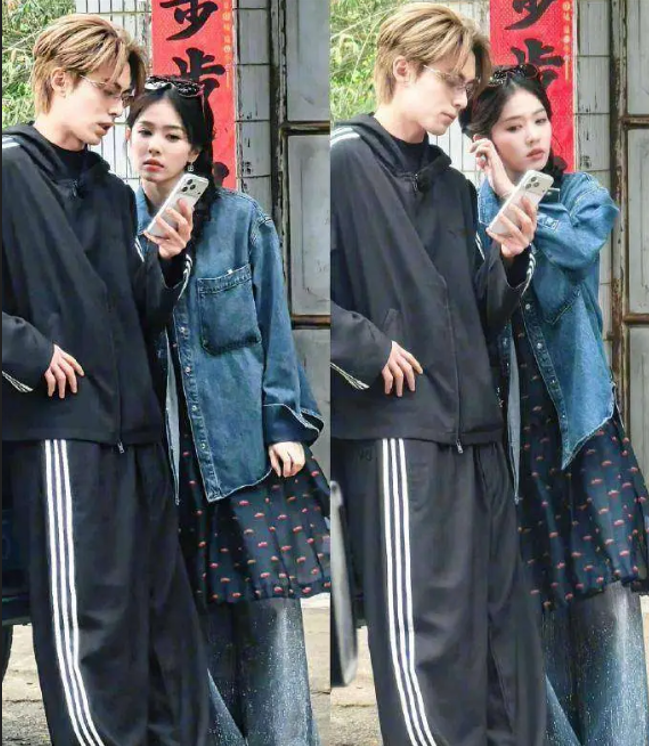 Китайский актер Ван Хэди и актриса Бай Лу.