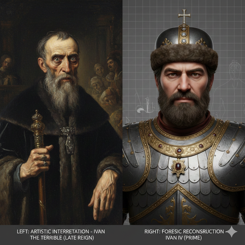 Два Ивана: один выдуман историками-предателями, другой найден в кремлевской гробнице. Разница поражает».