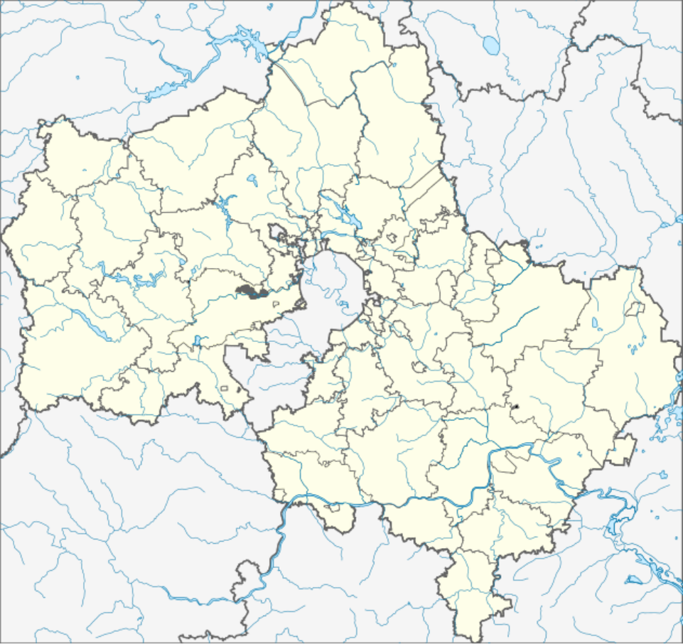 Расположение села Гжель (Московская обл.)