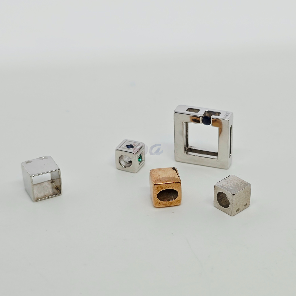 Квадратные формы из серебра, фото мое