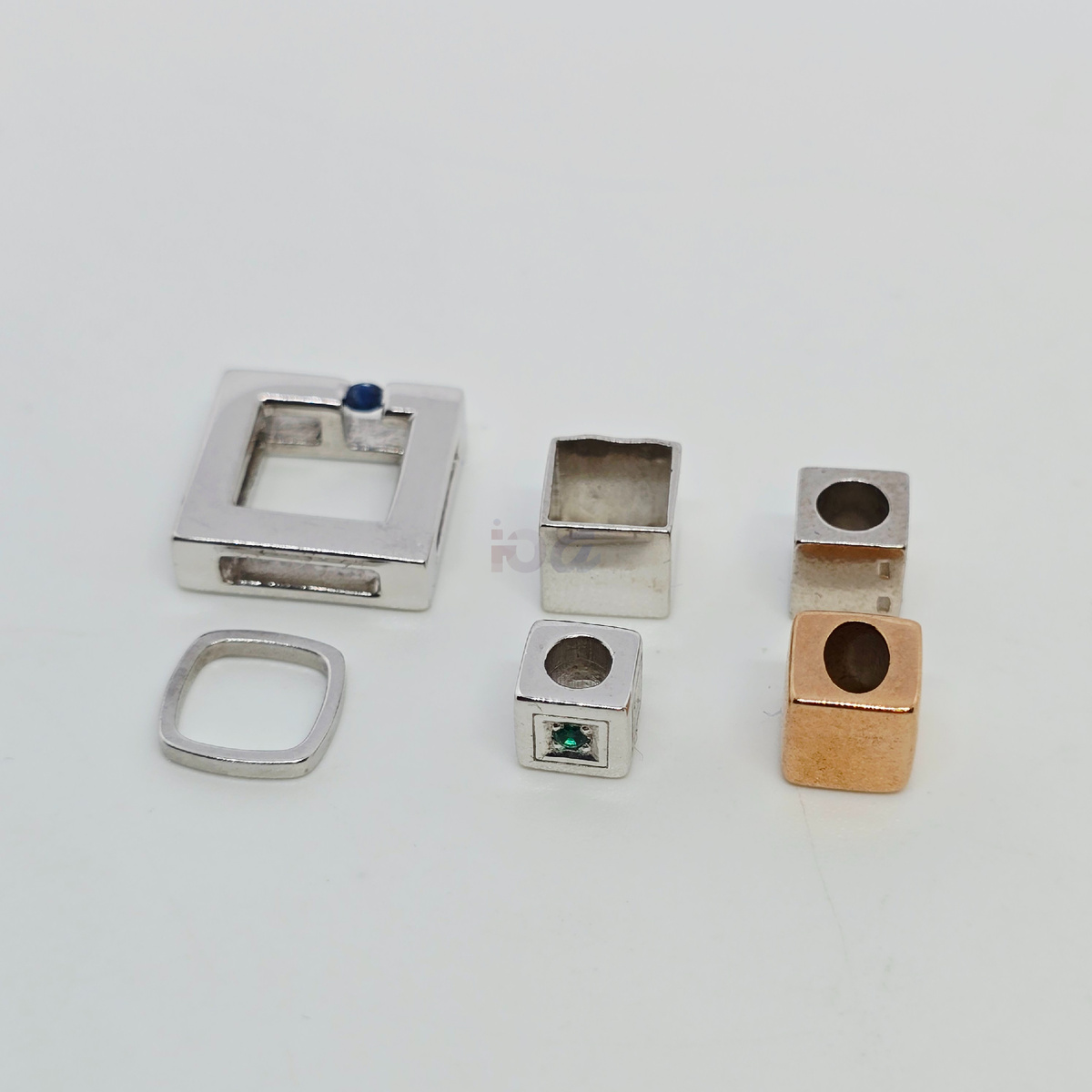 Квадратные формы из серебра, фото мое