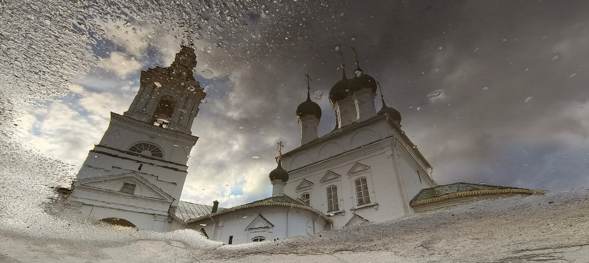 Кострома. Церковь Спаса в Рядах. Автор - Глушкова Маргарита