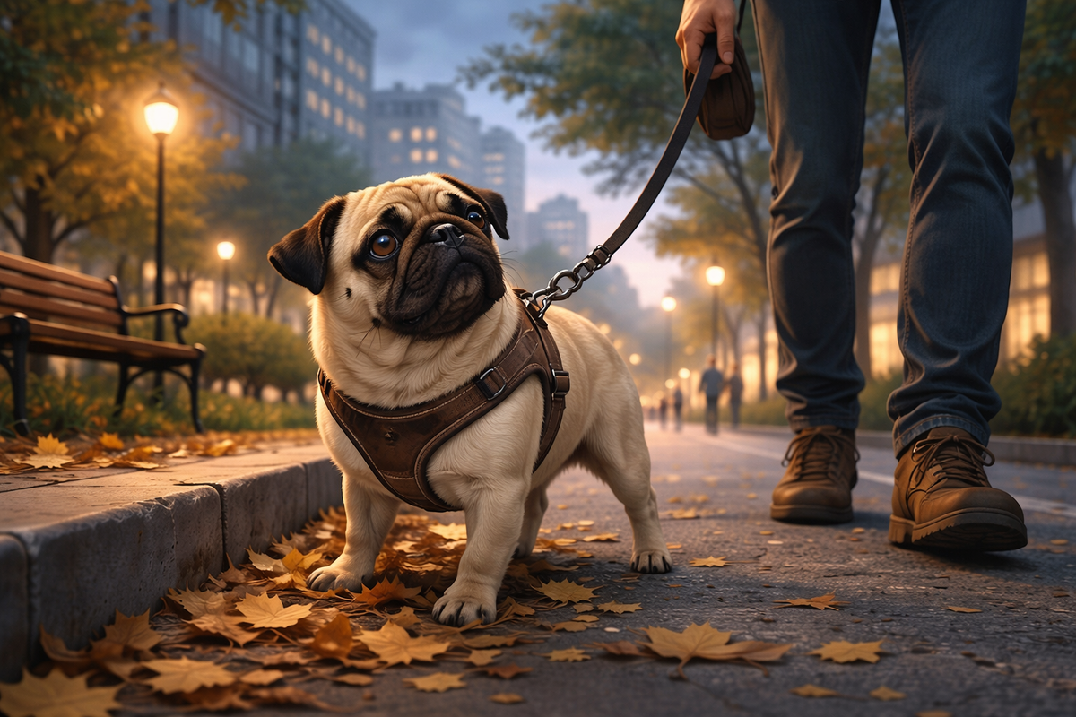 Короткая вечерняя прогулка: когда график плотный, но внимание всё равно важно