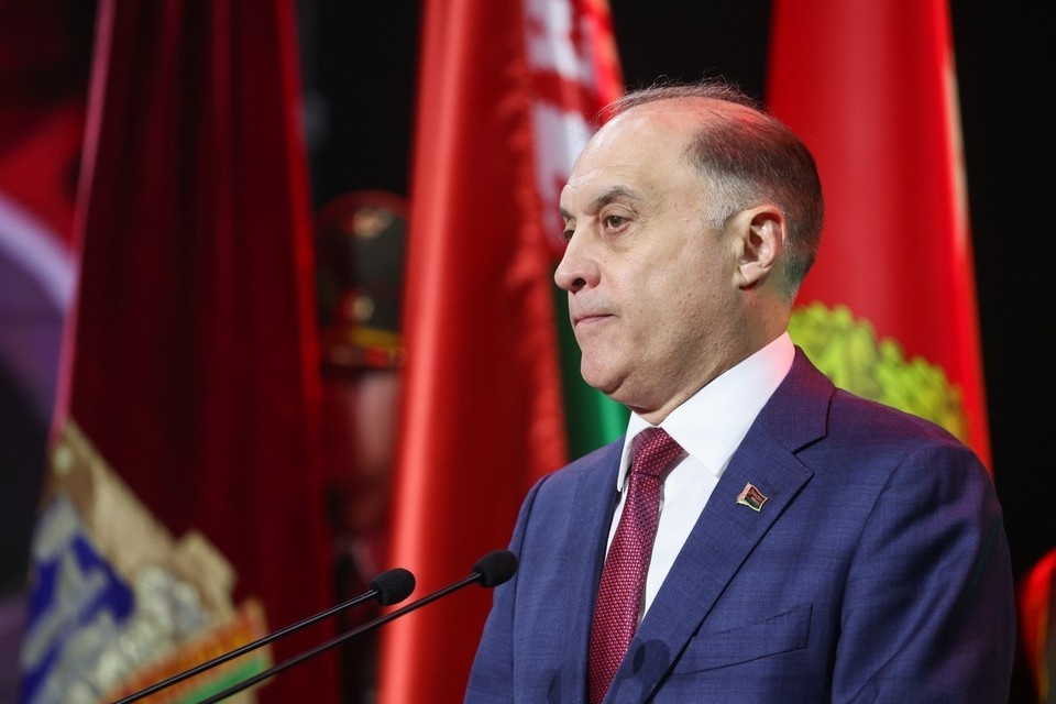    Государственный секретарь Совета безопасности Белоруссии Александр Вольфович. Фото: Belkin Alexey/Global Look Press