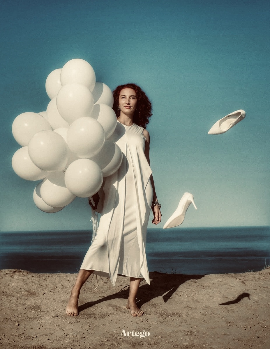 Jina Slova for Artego New York Magazine captured by Pashunesku